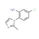 5-Chloro-2-(2-methyl-imidazol-1-yl)-phenylamine - chemical structure image