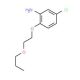 5-Chloro-2-(2-propoxyethoxy)aniline - chemical structure image