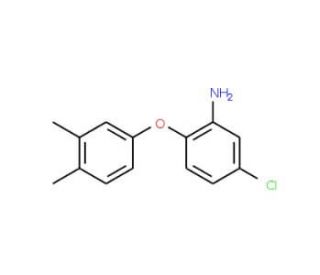 5-Chloro-2-(3,4-dimethylphenoxy)aniline - chemical structure image