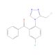 5-Chloro-2-(3-chloromethyl-4H-1,2,4-triazol-4-yl)-benzophenone (CAS 37945-06-5) - chemical structure image