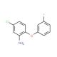 5-Chloro-2-(3-fluorophenoxy)aniline - chemical structure image
