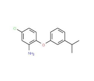 5-Chloro-2-(3-isopropylphenoxy)aniline - chemical structure image