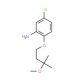 5-Chloro-2-(3-methoxy-3-methyl-butoxy)-phenylamine - chemical structure image