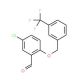 5-Chloro-2-{[3-(trifluoromethyl)benzyl]-oxy}benzaldehyde - chemical structure image
