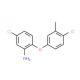 5-Chloro-2-(4-chloro-3-methylphenoxy)aniline - chemical structure image