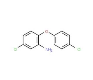 5-Chloro-2-(4-chlorophenoxy)aniline (CAS 121-27-7) - chemical structure image