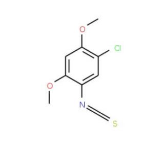 5-Chloro-2,4-dimethoxyphenyl isothiocyanate (CAS 40046-27-3) - chemical structure image