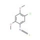 5-Chloro-2,4-dimethoxyphenyl isothiocyanate (CAS 40046-27-3) - chemical structure image