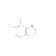 5-Chloro-2,4-dimethyl-benzothiazole (CAS 113571-08-7) - chemical structure image