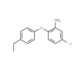 5-Chloro-2-(4-ethylphenoxy)aniline - chemical structure image