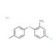 5-chloro-2-(4-methylphenoxy)aniline hydrochloride (CAS 16824-48-9) - chemical structure image