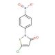 5-Chloro-2-(4-nitrophenyl)-3(2H)-isothiazolone - chemical structure image