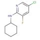 5-Chloro-2-cyclohexylamino-3-fluoropyridine (CAS 1020253-24-0) - chemical structure image