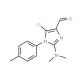 5-chloro-2-(dimethylamino)-1-(4-methylphenyl)-1H-imidazole-4-carbaldehyde - chemical structure image