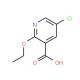 5-Chloro-2-ethoxy-nicotinic acid (CAS 68359-07-9) - chemical structure image