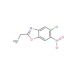 5-Chloro-2-ethyl-6-nitro-1,3-benzoxazole - chemical structure image