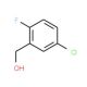 5-Chloro-2-fluorobenzyl alcohol - chemical structure image