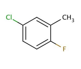 5-Chloro-2-fluorotoluene (CAS 452-66-4) - chemical structure image