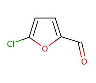 5-Chloro-2-furaldehyde (CAS 21508-19-0) - chemical structure image