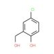 5-Chloro-2-hydroxybenzyl alcohol (CAS 5330-38-1) - chemical structure image