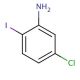 5-Chloro-2-iodoaniline (CAS 6828-35-9) - chemical structure image