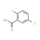 5-Chloro-2-iodobenzoic acid (CAS 13421-00-6) - chemical structure image