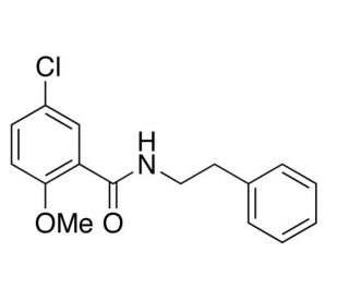 5-Chloro-2-methoxy-N-(2-phenylethyl)benzamide - chemical structure image