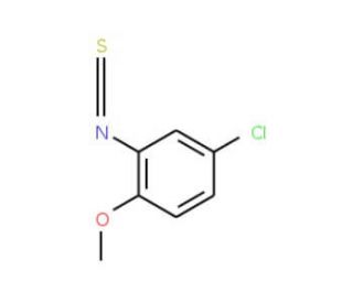 5-Chloro-2-methoxyphenyl isothiocyanate (CAS 63429-99-2) - chemical structure image