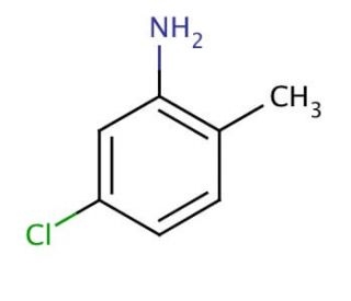 5-Chloro-2-methylaniline (CAS 95-79-4) - chemical structure image