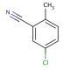 5-Chloro-2-methylbenzonitrile (CAS 50712-70-4) - chemical structure image