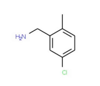 5-Chloro-2-methylbenzylamine (CAS 27917-13-1) - chemical structure image