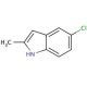 5-Chloro-2-methylindole (CAS 1075-35-0) - chemical structure image