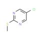 5-Chloro-2-(methylthio)pyrimidine (CAS 38275-42-2) - chemical structure image