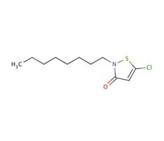 5-Chloro-2-n-octyl-4-isothiazolin-3-one (CAS 26530-24-5) - chemical structure image