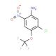 5-Chloro-2-nitro-4-trifluoromethoxy-phenylamine (CAS 914637-23-3) - chemical structure image