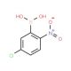 5-Chloro-2-nitrophenylboronic acid (CAS 532924-25-7) - chemical structure image