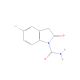 5-Chloro-2-oxindole-1-carboxamide (CAS 100599-06-2) - chemical structure image