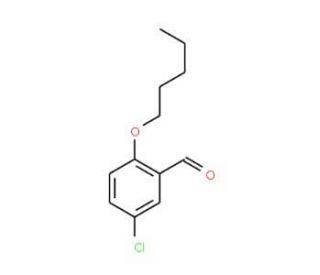 5-Chloro-2-(pentyloxy)benzaldehyde - chemical structure image