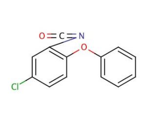 5-Chloro-2-phenoxyphenyl isocyanate (CAS 85385-33-7) - chemical structure image
