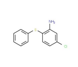 5-Chloro-2-phenylsulfanyl-phenylamine (CAS 4235-20-5) - chemical structure image