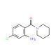 5-chloro-2-(piperidin-1-ylcarbonyl)aniline - chemical structure image