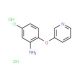 5-Chloro-2-(pyridin-3-yloxy)-phenylamine dihydrochloride - chemical structure image