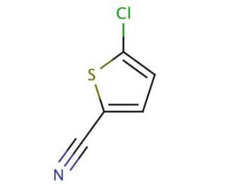 5-Chloro-2-thiophenecarbonitrile (CAS 50478-16-5) - chemical structure image