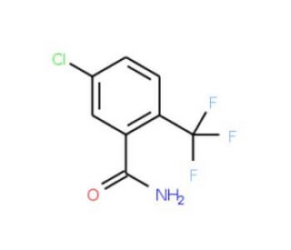 5-Chloro-2-(trifluoromethyl)benzamide (CAS 654-94-4) - chemical structure image