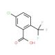 5-Chloro-2-(trifluoromethyl)benzoic acid (CAS 654-98-8) - chemical structure image