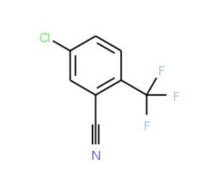 5-Chloro-2-(trifluoromethyl)benzonitrile (CAS 89223-58-5) - chemical structure image