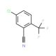 5-Chloro-2-(trifluoromethyl)benzonitrile (CAS 89223-58-5) - chemical structure image