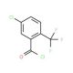 5-Chloro-2-(trifluoromethyl)benzoyl chloride - chemical structure image