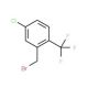 5-Chloro-2-(trifluoromethyl)benzyl bromide (CAS 261763-24-0) - chemical structure image