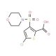 5-Chloro-3-(morpholin-4-ylsulfonyl)thiophene-2-carboxylic acid (CAS 948015-50-7) - chemical structure image